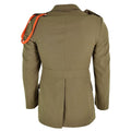 Giacca dell'esercito italiano originale Brown Parade Unifort Dress E questione militare