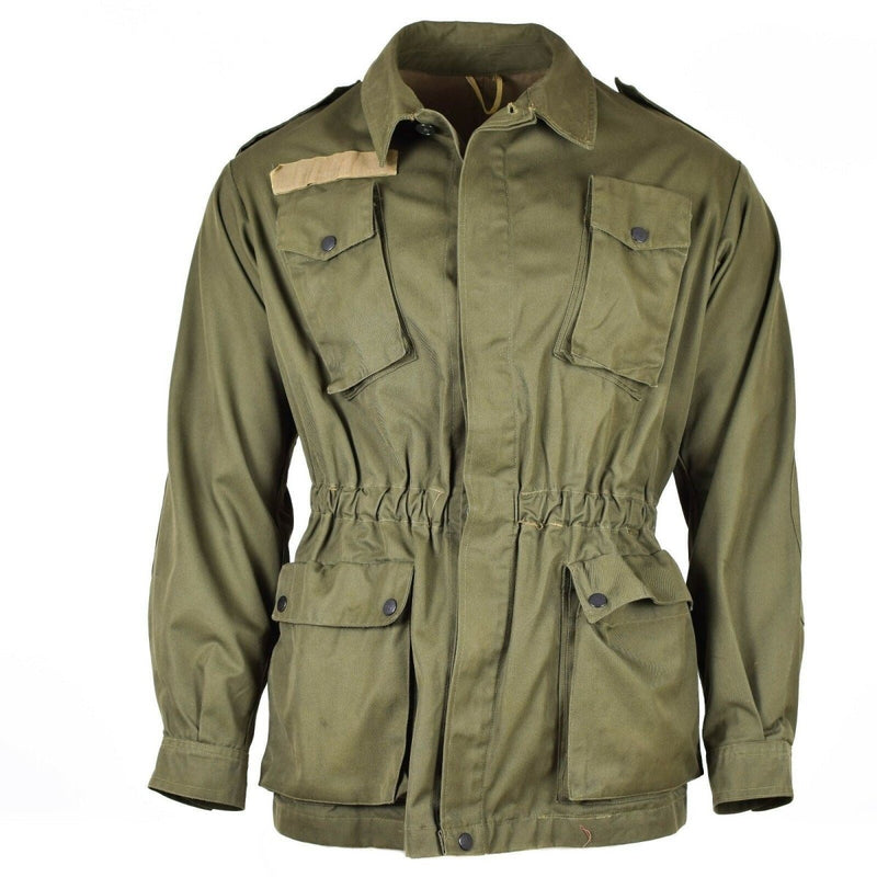 Shirt originale dell'esercito italiano oliva verde camicia militare in surplus bdu