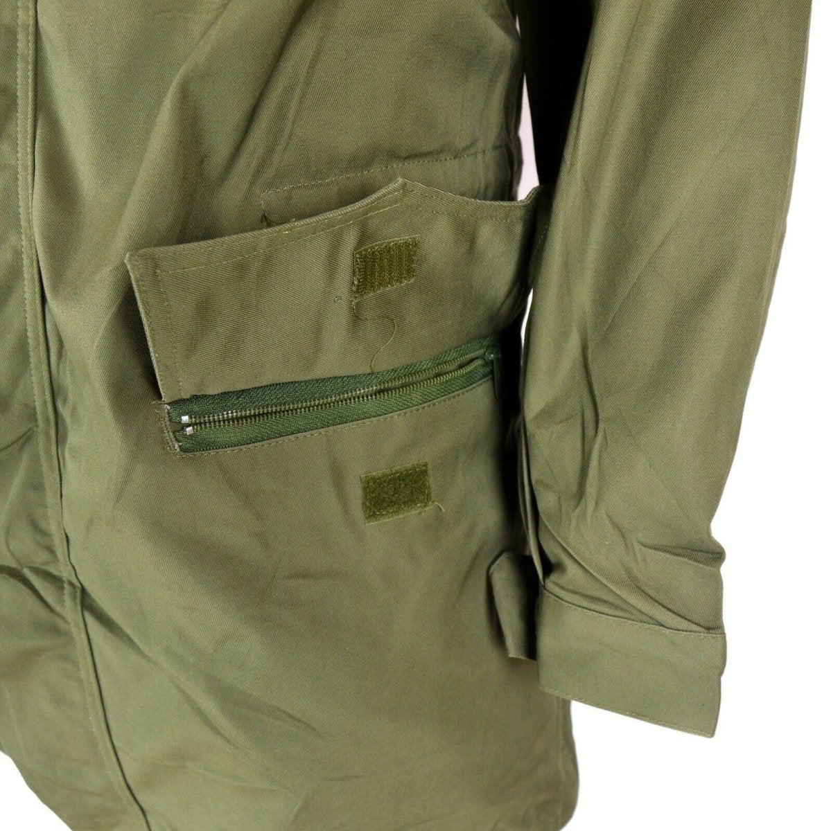 Giacca militare originale dell'esercito italiano di oliva verde oliva bdu in eccesso