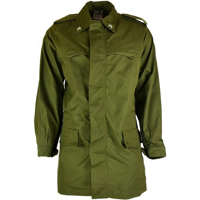 Giubbotto militare parka verde oliva originale dell'esercito italiano Cappotto in eccedenza BDU - GoMilitar