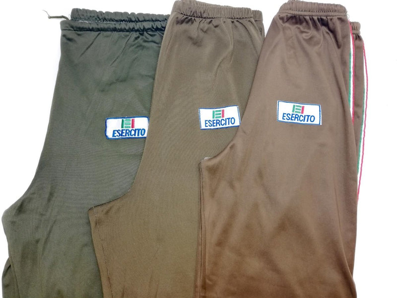 Truppe dell'esercito italiano originali Field Training Pantaloni in eccesso militare Nuovo