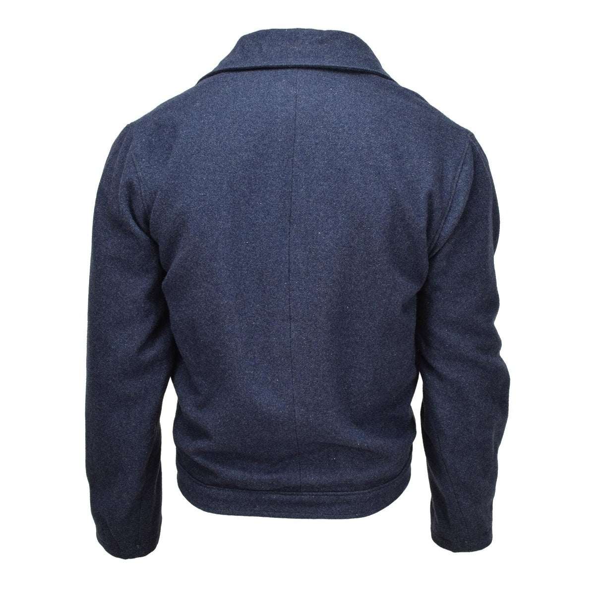 Originale Italian Army Vintage Vintage Giacca IKE Giacca per camicetta in lana uniforme blu