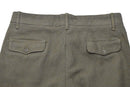 Original Italian army wool uniform olive pants dress formal vintage trousers - GoMilitar