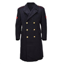Original Italian Military Carabinieri Dress Coat Wool Double Breasted Black - GoMilitar