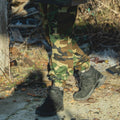 Pantaloni cargo militari italiani originali combattono i pantaloni camo di bosco nuovi