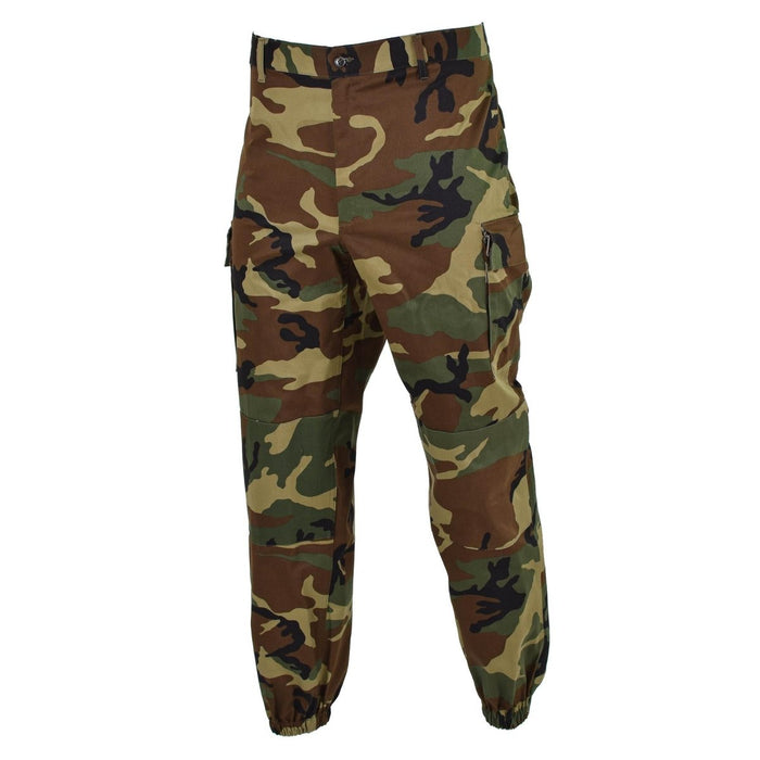 Pantaloni cargo militari italiani originali da combattimento pantaloni da campo mimetici boschivi NOVITÀ - GoMilitar