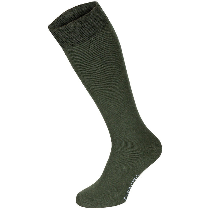 Calzini invernali originali militari italiani Esercito, lunghi, alti e caldi, confezione da 3 verde oliva - GoMilitar