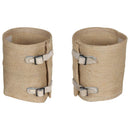 Ghette militari originali italiane Coprigambe per stivali militari Army Surplus Attrezzatura protettiva per gambe in tela resistente color kaki