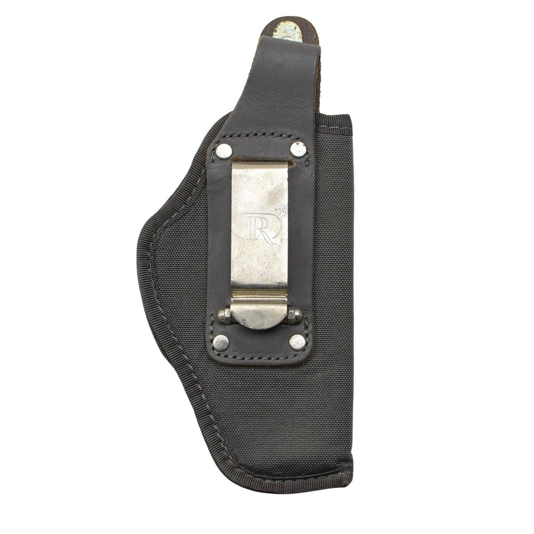 Fondina Pistola Militare Italiana Originale Chiusura Con Bottone A Pressione Nylon Grigia Nuova