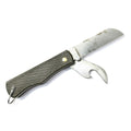Coltello tascabile militare italiano originale Piegare la maniglia di plastica in plastica