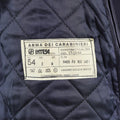 Capola di polizia militare italiana originale Long Carabinieri Italia Trench Winer Winer