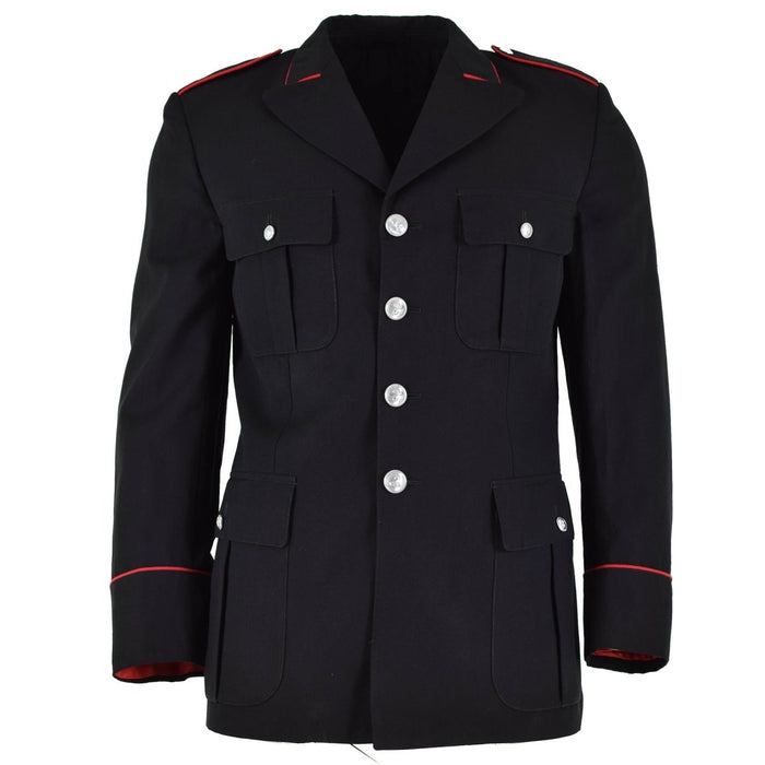 Giacca originale della polizia militare italiana ufficiale ufficiale uniforme nera - GoMilitar