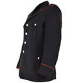 Originale ufficiale ufficiale della giacca di polizia militare italiana uniforme nera formale