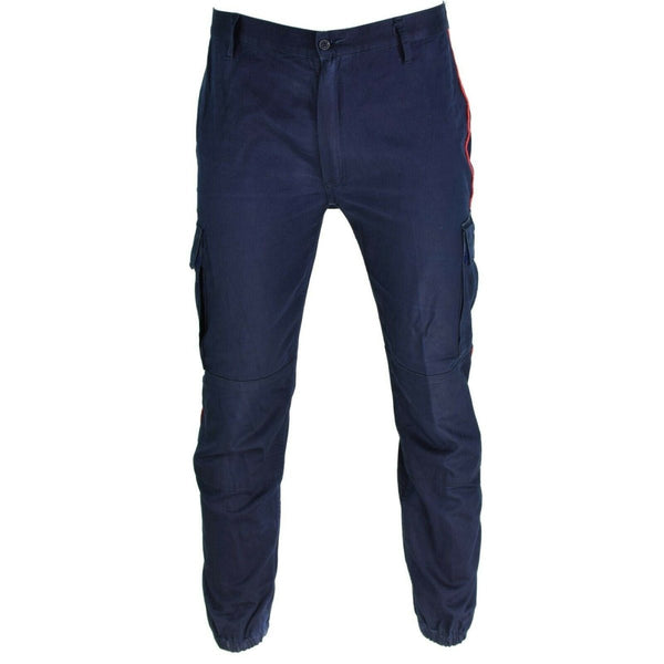 Original Italian police carabinieri pants blue trousers officer law enforcement - GoMilitar