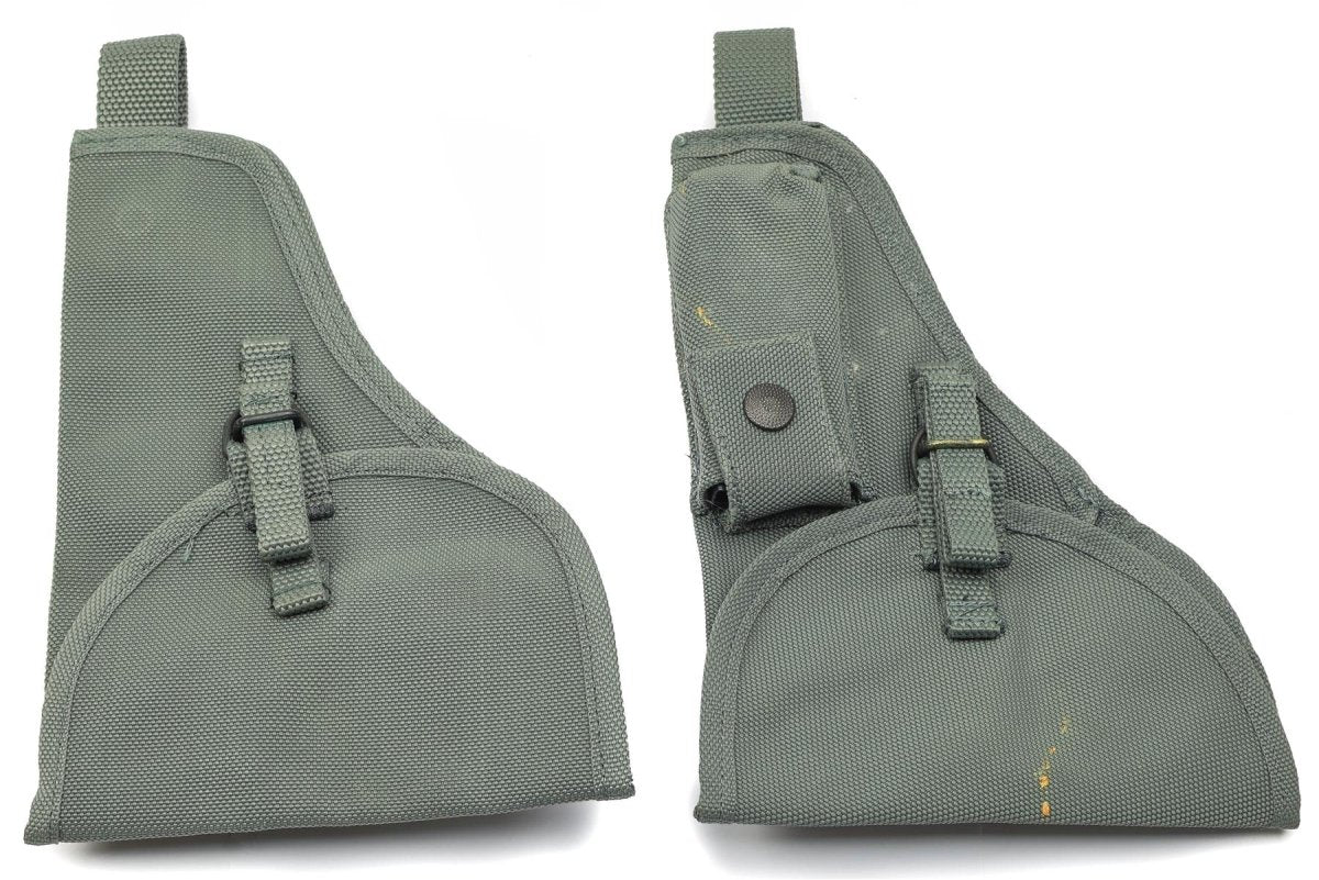 Fino a cinghia di pistola di polizia italiana originale con sistema di vita da tasca delle munizioni Nuovo