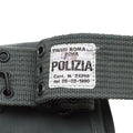 Fino a cinghia di pistola di polizia italiana originale con sistema di vita da tasca delle munizioni Nuovo