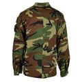 Giacca da combattimento militare originale in Italia Lightweight Woodland Camo Army Orplus Nuovo