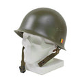 Celme di acciaio belga militare originale M51 Combat tattico Army Inner PVC Olive