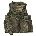 Giubbotto tattico originale NATO Woodland camuflage multi tasche dell'esercito di campo nuovo