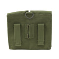 Caspa della rivista dell'esercito norvegese originale Nuovo tela verde munizione vintage nuovo