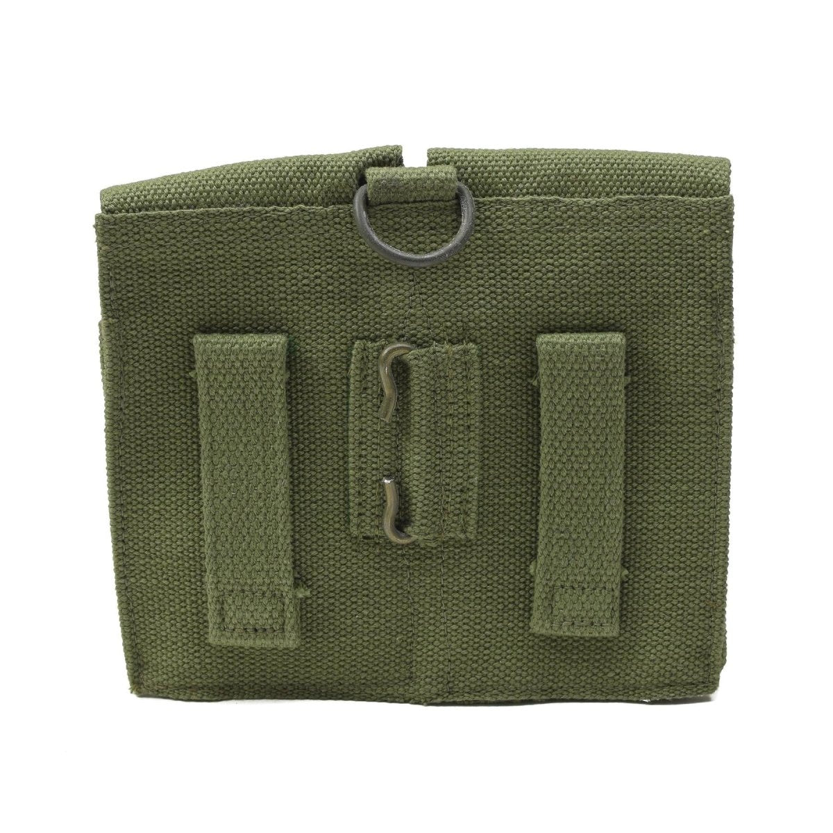 Caspa della rivista dell'esercito norvegese originale Nuovo tela verde munizione vintage nuovo