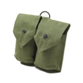 Caspa della rivista dell'esercito norvegese originale Nuovo tela verde munizione vintage nuovo