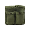 Caspa della rivista dell'esercito norvegese originale Nuovo tela verde munizione vintage nuovo