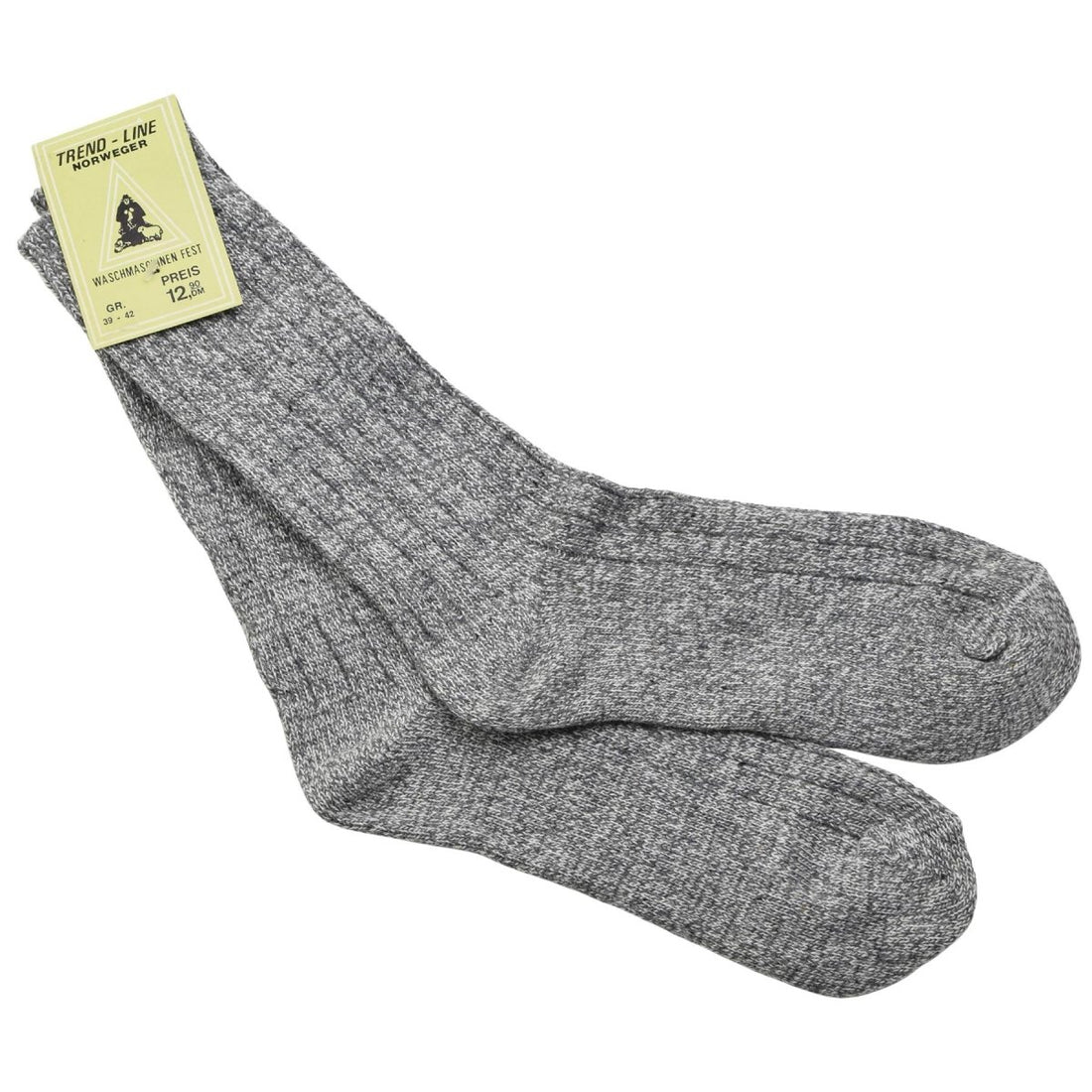 Calzini Originali Militari Norvegesi in Lana Merino Traspirante Linea Trend Grigia