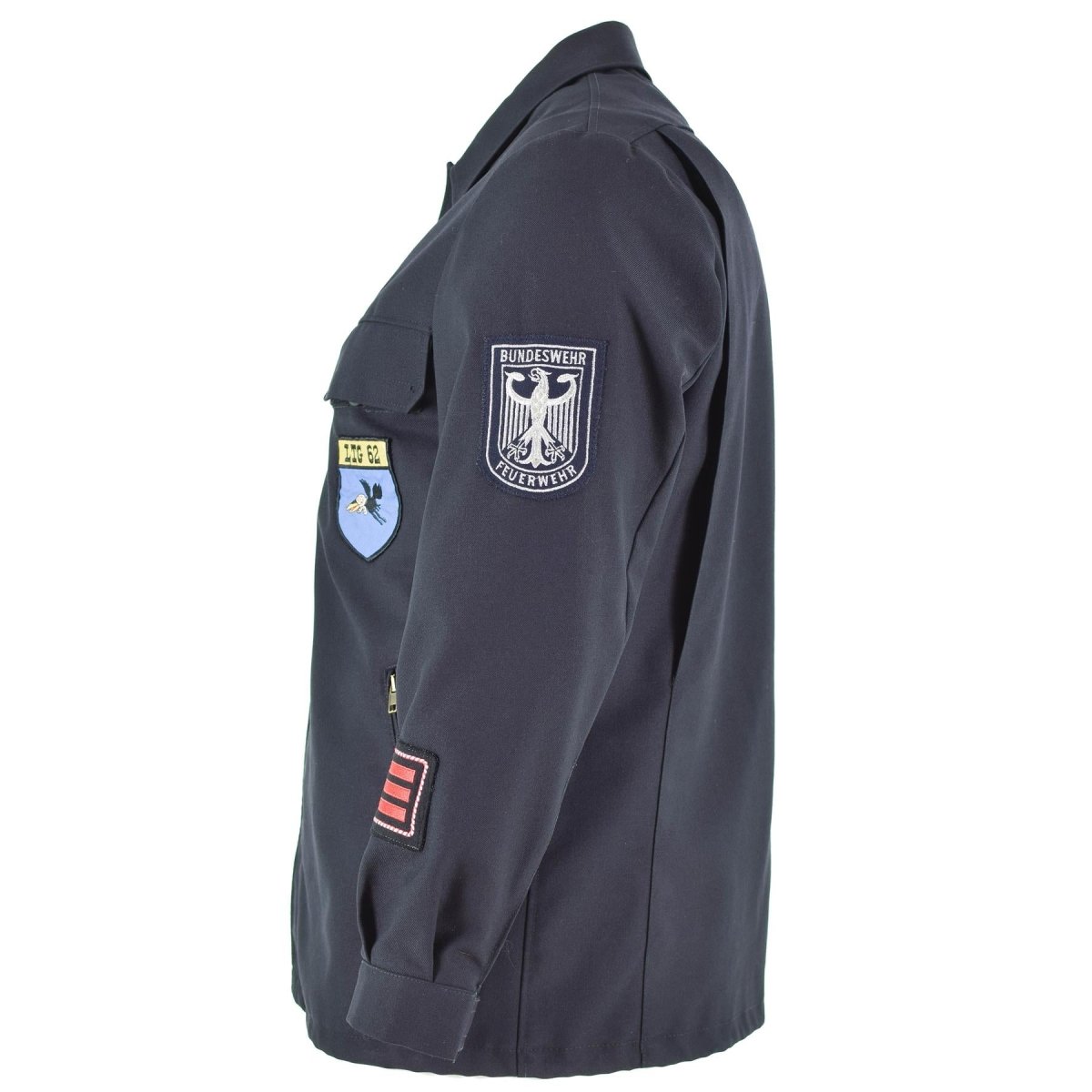 Originale NVA Est East Army Dark Blue Formal Uniform Giacca in surplus militare