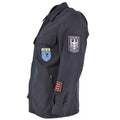 Originale NVA Est East Army Dark Blue Formal Uniform Giacca in surplus militare
