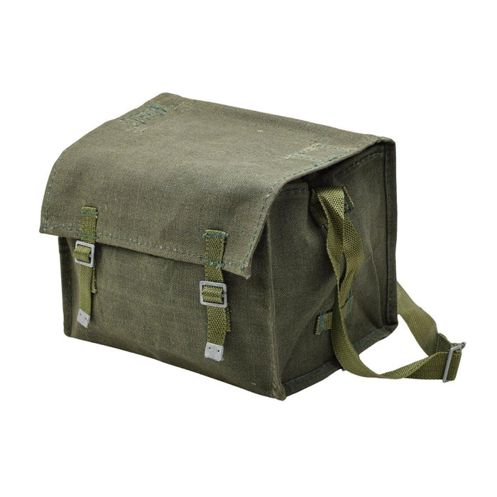 Borsa per il pane retrò con tracolla vintage verde oliva originale dell'esercito polacco NOVITÀ - GoMilitar