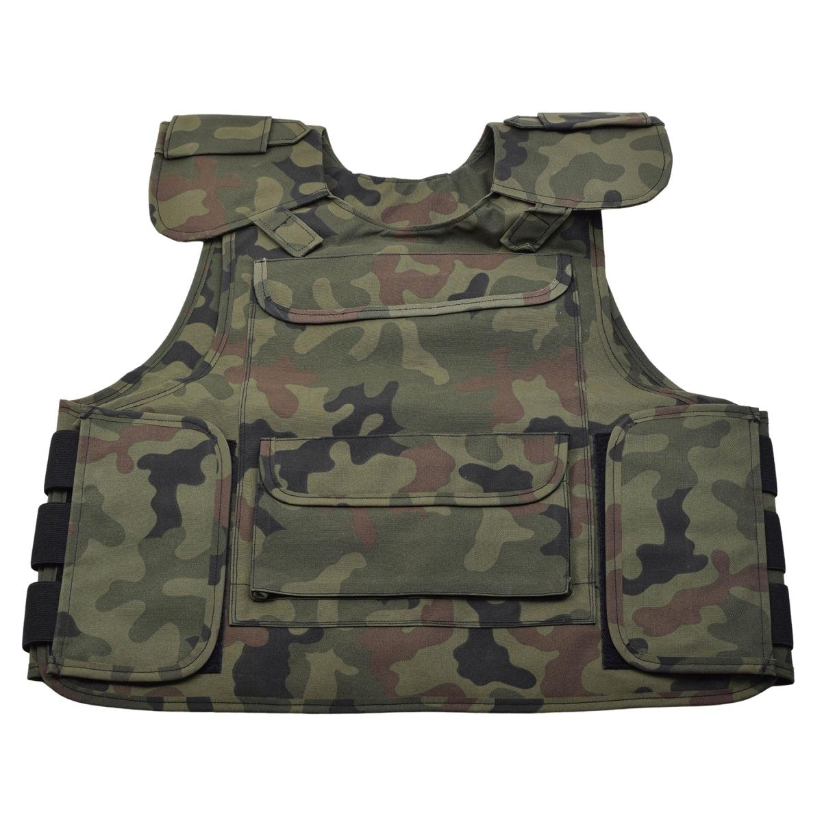 Gilet da combattimento militare polacco originale antiproiettile balistico polacco Petals Camo