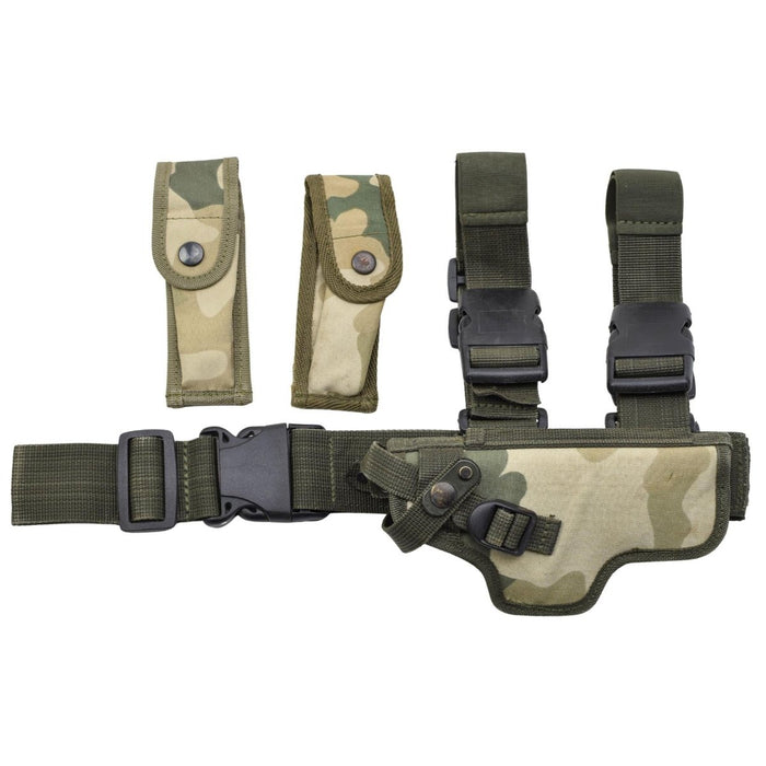Fondina militare originale polacca da gamba WIST - 94 con fibbia a sgancio rapido Pantera - GoMilitar