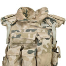 Original Polish Military Tactical Vest Plate Carrier lightweight Desert Camo - GoMilitar