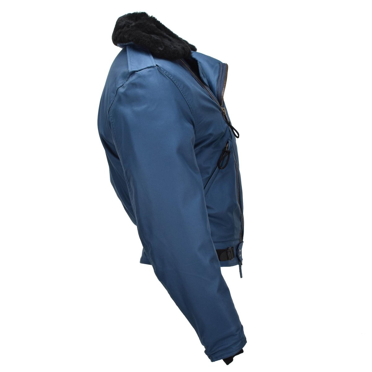 Giacca da pilota originale dell'aeronautica canadese RCAF militare in eccedenza blu