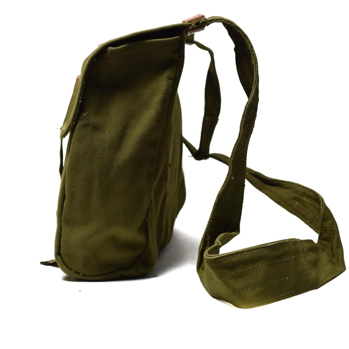 Esercito rumeno originale che trasporta la borsa militare in eccesso della spalla verde spalla