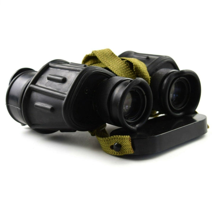 Binocolo IOR 7x40 originale dell'esercito rumeno. Ottica militare gommata - GoMilitar