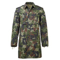 Originale militare rumeno parka m93 mimeta con cappuccio con cappuccio lungo la giacca tattica