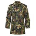 Originale militare rumeno parka m93 mimeta con cappuccio con cappuccio lungo la giacca tattica