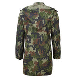 Originale militare rumeno parka m93 mimeta con cappuccio con cappuccio lungo la giacca tattica