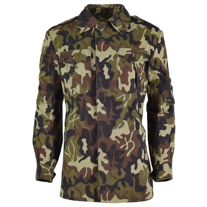 Giacca da campo originale delle truppe rumene M93 Camo Leaf BDU Parka edizione militare - GoMilitar