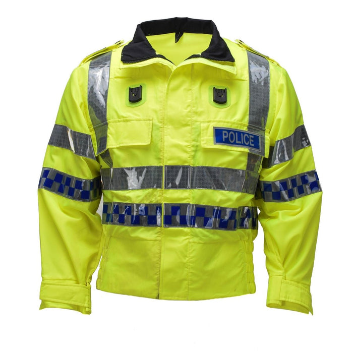 Original Scottish Police High Visibility Reflective Uniform Jacket Yellow - GoMilitar