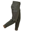 Pantaloni da campo originali M39/58 dell'esercito svedese in lana cargo in eccedenza verde oliva