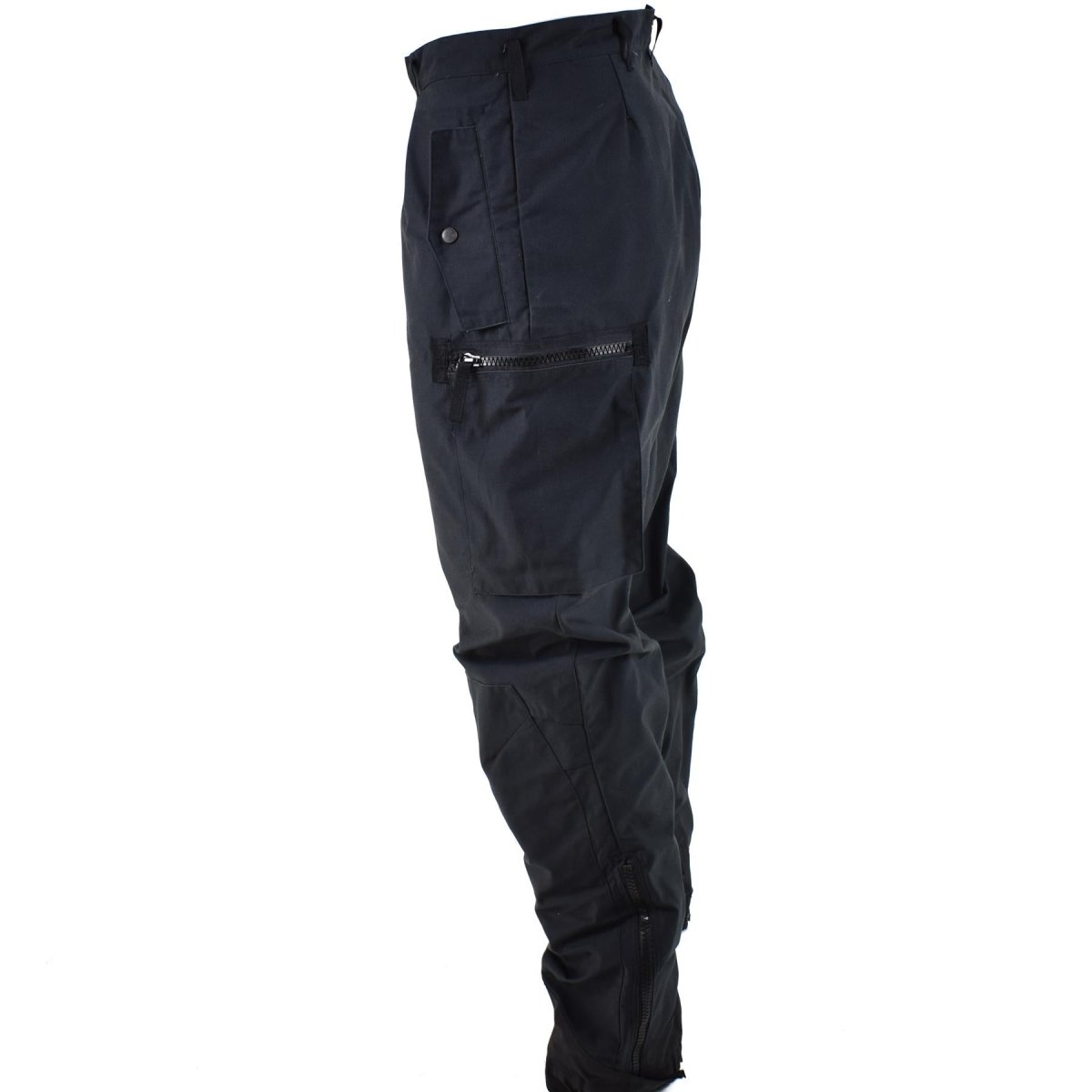 Original Swedish Army M90 Pants Black Field Combat Pantaloni BDU Nuovo