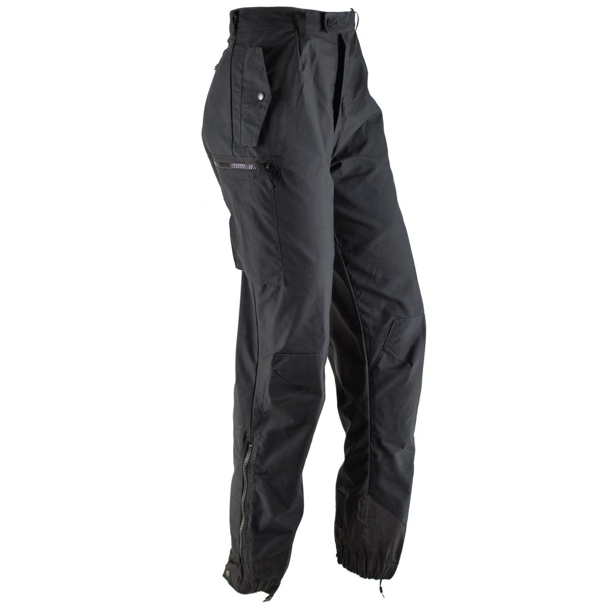 Original Swedish Army M90 Pants Black Field Combat Pantaloni BDU Nuovo