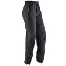 Black Swedish Army M90 thermal combat pants with durable fabric and adjustable features for extreme cold weather protection.