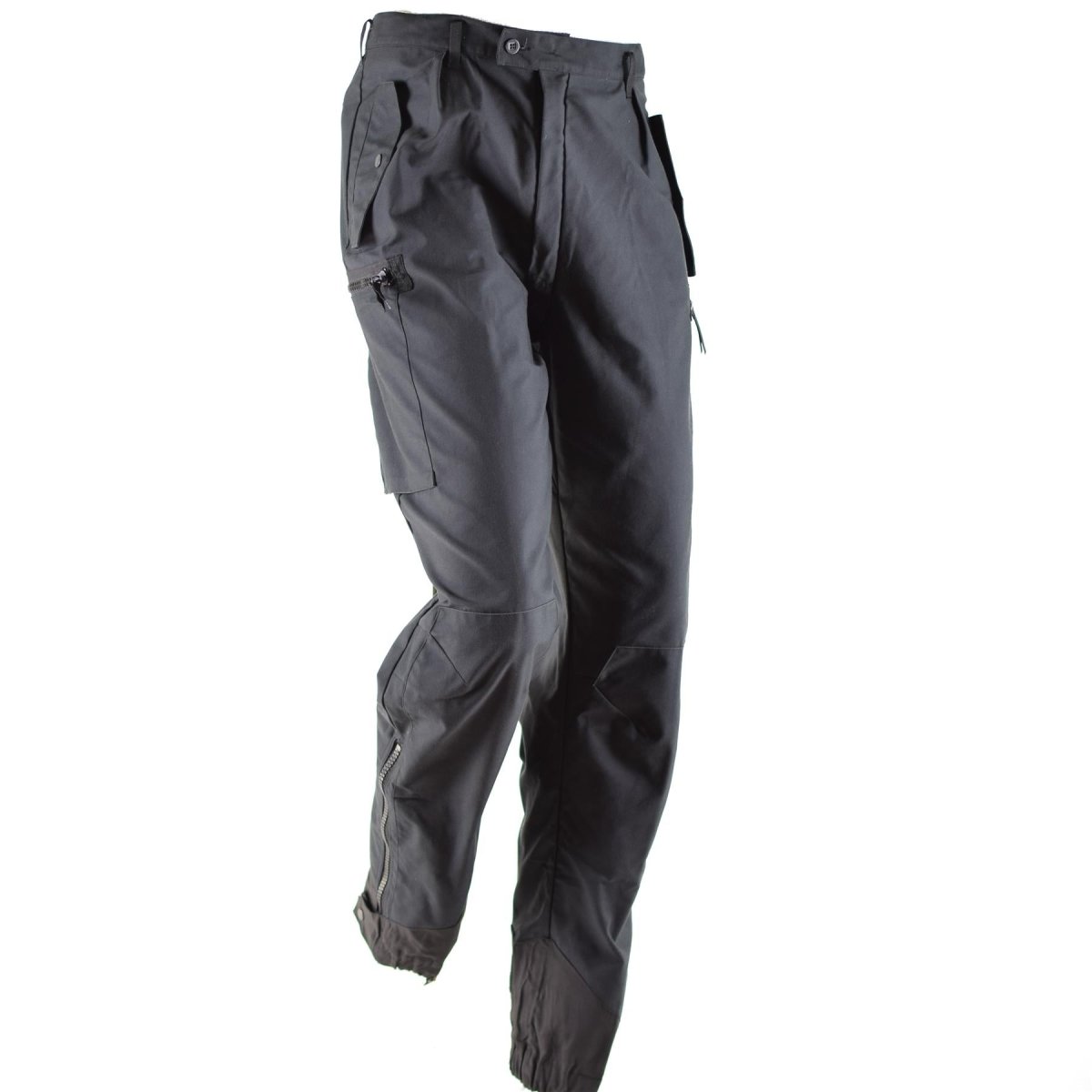 Original Swedish Army M90 Pants Black Field Combat Pantaloni BDU Nuovo