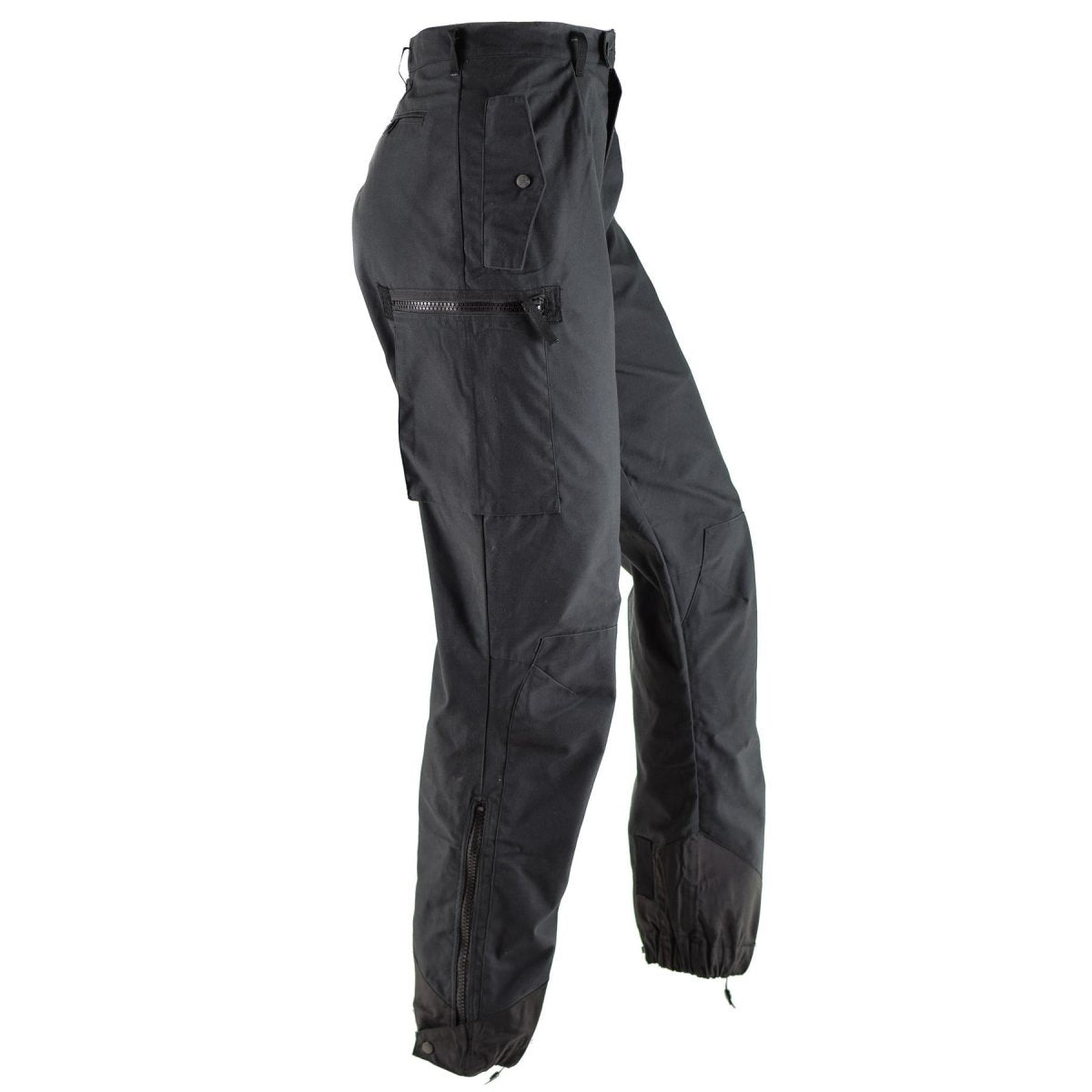 Original Swedish Army M90 Pants Black Field Combat Pantaloni BDU Nuovo