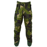 Pants Swedish originale M90 ​​Splinter Splinter Camuflage Field Combat Pantaloni Nuovi