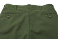 Pantaloni militari svedesi originali pantaloni per palette anteriori a pieghe verdi Nuovi